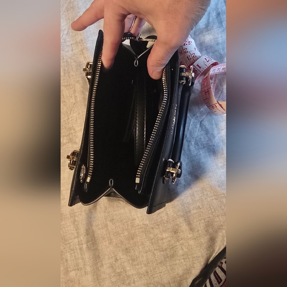 Michael Kors Black Satchel with Gold Accents NWT - Picture 10 of 10